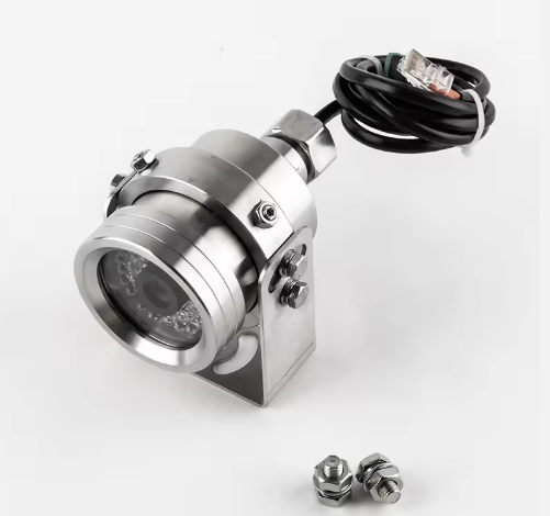 Industrial Stainless Steel Explosion Proof Camera CMOS 2.8mm IP68 Rated Vandal-Proof for Tank Trucks/Gas Stations/Chemical