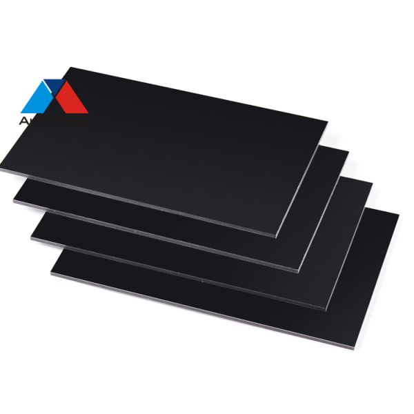 Silver PVDF PE Coating Aluminum Composite Panel For Wall Cladding And Facade