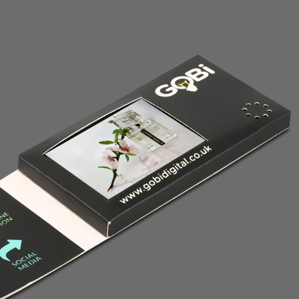 4.3 Inch Invitation Flip Book Video Of Greeting Cards For Business / Birthday Party