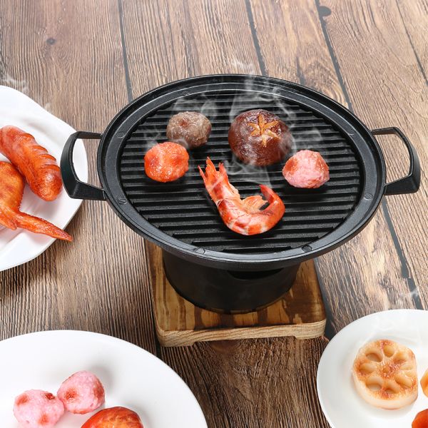 Гриль барбекю алюминиевой не ручки Yakiniku Yakitori плиты алкоголя столешницы бездымный мини портативный