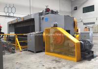 Cinco anchura que teje automática del sistema de control del Plc de la torsión Gabion Mesh Machine For 4500m m
