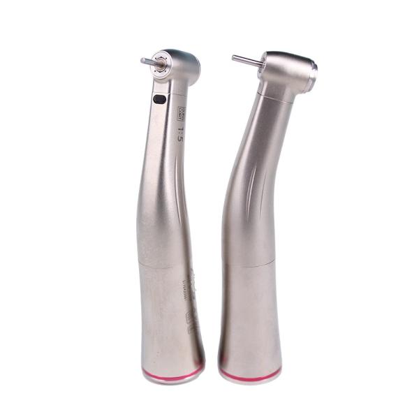 1:5 LED Fiber Optic Push Button Contra Angle Electric Dental Handpiece