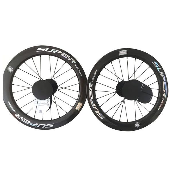 451 Glossy 3K Disc Brake Ceramic Bearing Hub Blade Spokes Superteam Carbon Wheelset