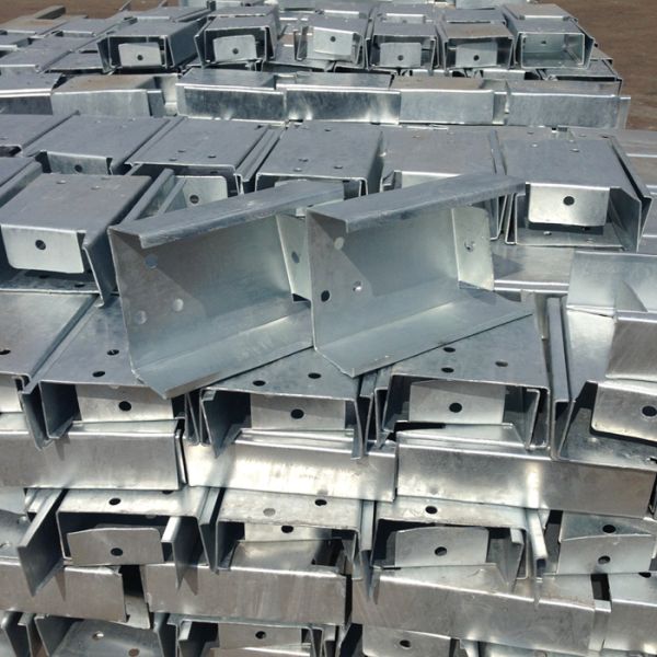 Порошкообразованная наружная охрана дорожная охрана ограждение якорный конец с оцинкованной отделкой