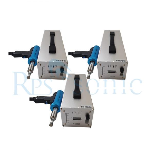 Handheld Titanium Horn Ultrasonic Spot Welding Machine 35Khz For Nonwoven