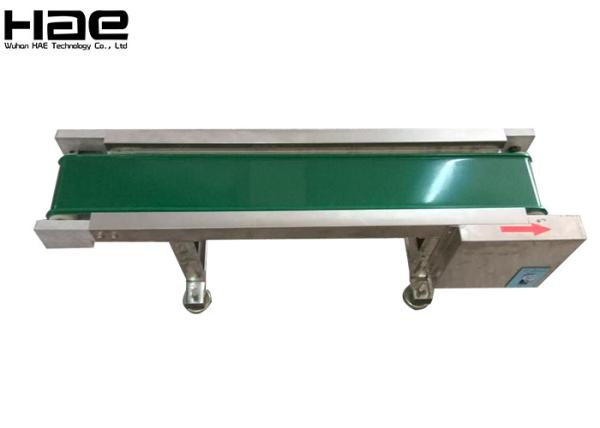 A correia transportadora de borracha da estabilidade alta, viaja de automóvel o transporte de correia industrial do PVC do verde