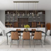 ODM Armário de Esquina Sala de Jantar Quadro de Lado Mesa Buffet Mesa de Madeira