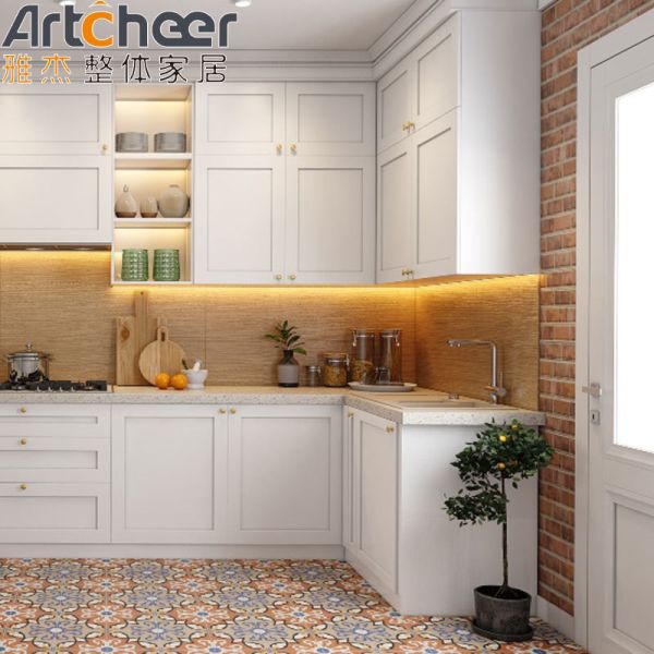 Best Modern Stylish Kitchen Cabinets Handle with Plywood Door Material and Luxury Design