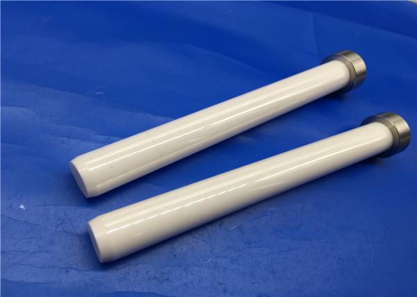 60K Zirconia Ceramic Parts / Ceramic Plunger for Intensifier Pump / Water Jet Cutter