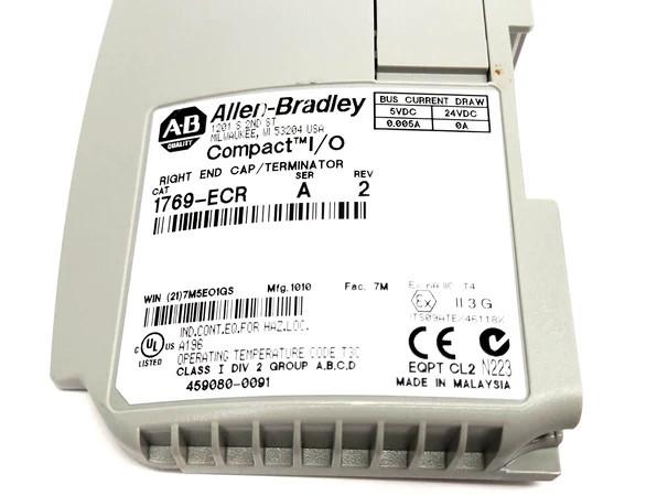 1769 ECR Right End Cap Module Allen Bradley PLC Controllers For CompactLogix Product Family