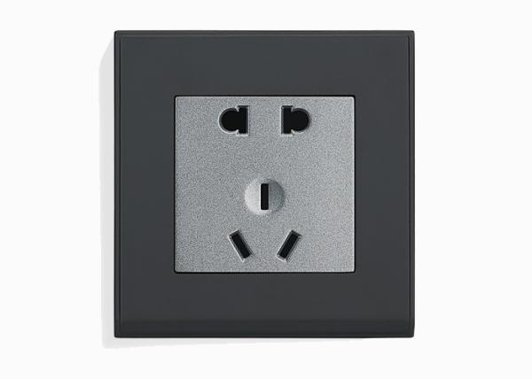 90mm 86mm Brass Switches And Sockets For Washroom Bedroom OEM Support