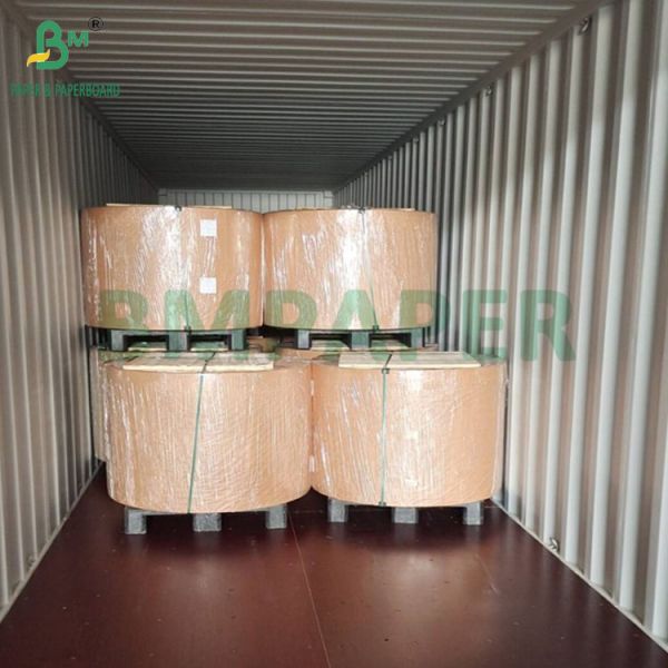 40gsm to 110gsm Borwn Absorbent Poultry Chick Paper In 34inch 36inch Wide