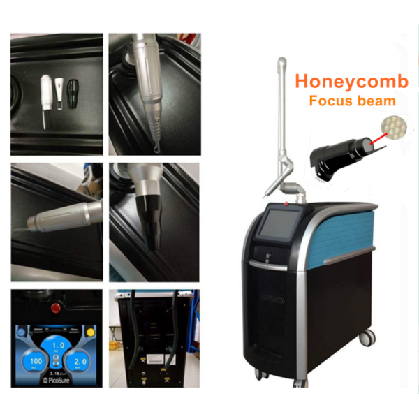 Professional 1064nm 532nm 755nm picosecond Laser Tattoo Pigment Removal