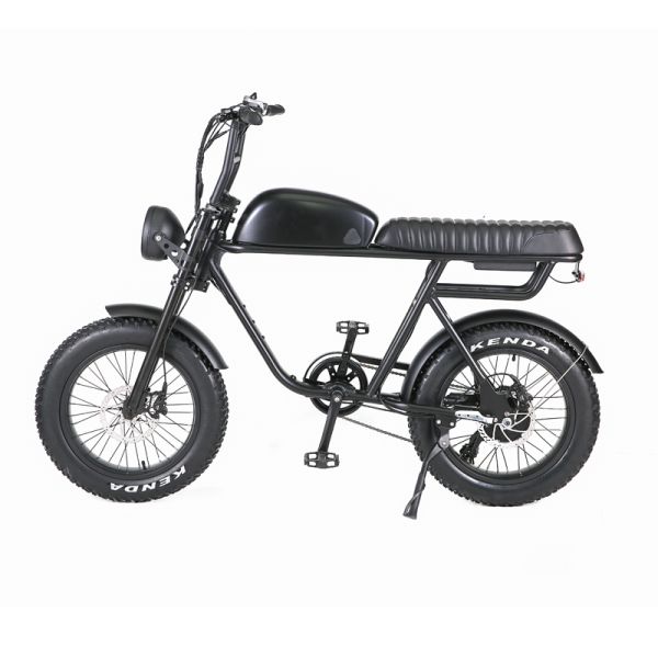7 Speed Newest 73 Model Suspension Super Vintage Electric Retro MotorBike Fat E Bike 1000W