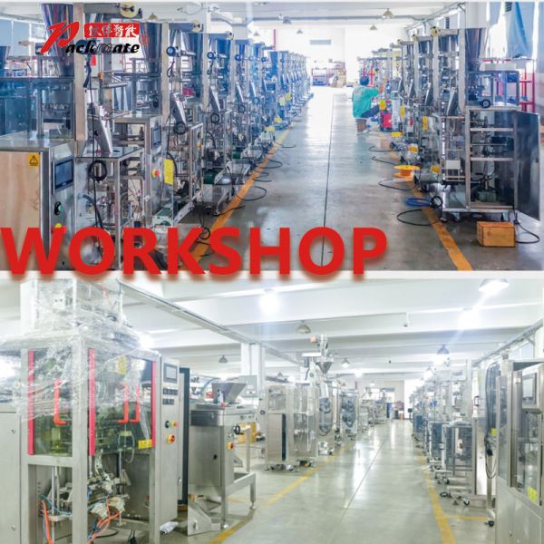 Machine de remplissage de sachets à trois côtés entièrement automatique pour le sucre en poudre