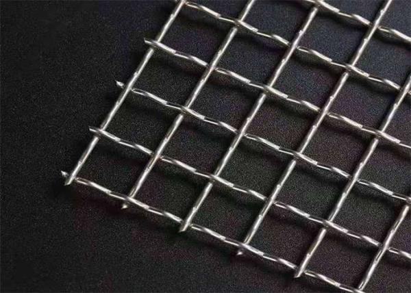 Quarry Screen Mesh Crimped Wire Mesh 4mm For Manganese Steel Mines