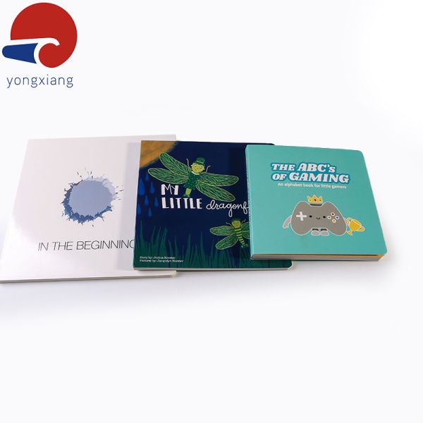 Customized Children's Board Books Matte Lamination Childrens Educational Book
