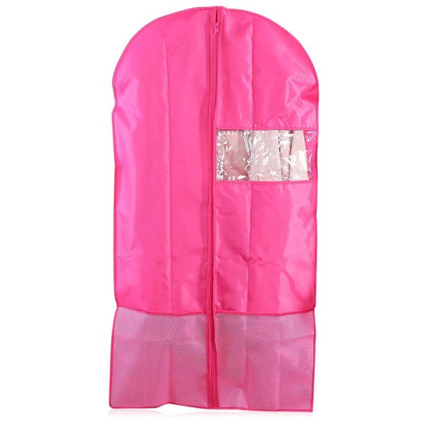 Colorful Oxford Breathable Suit Covers , Reusable Foldable Garment Bag