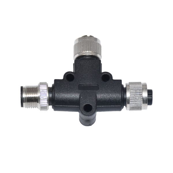 Соединитель M12 a Splitter M12 5pin t водоустойчивый кодируя мужчины к женскому переходнику 2