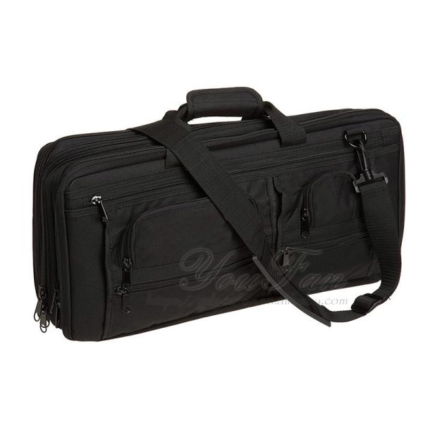 Deluxe Black Custom Knife Bags , Professional Chef Knife Carrying Case