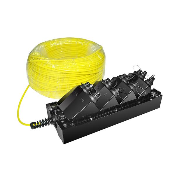 H MiniSC Connector Fiber Optic Cable Assemblies FTTX Optical Terminal Enclosure