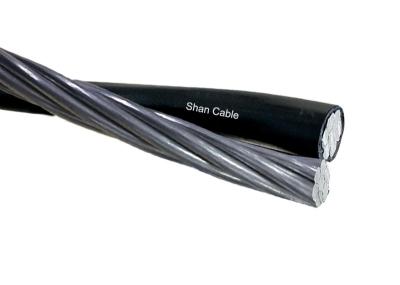 Shenghua Power Cable Aerial Bundled Xlpe Insulation Cable , Aerial Power Cable With 1 Messenger Conductor