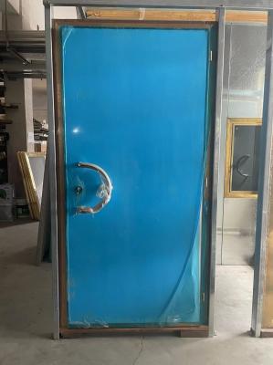 1200 X 2100 100dB MRI Portas de proteção de perfis de cobre Portas blindadas para sala de proteção de MRI