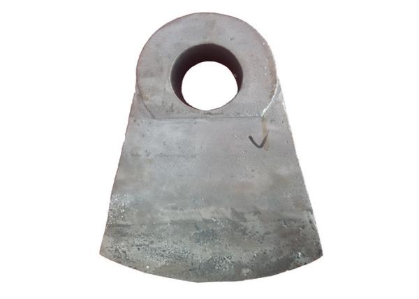 High Hard Hammer Crusher Spare Parts Bimetal Hammers With Alloy Steel And Chrome Iron Material