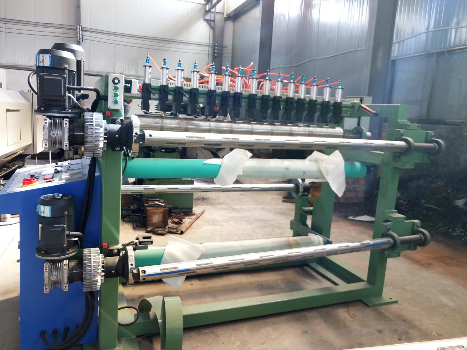 Adjustable Belt Slitting Abrasive Converting Machine PLC Controlled OEM