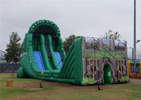 Rush Outdoor Kids Playground Amazon Zip Line Theme Challenging For Social Activity
