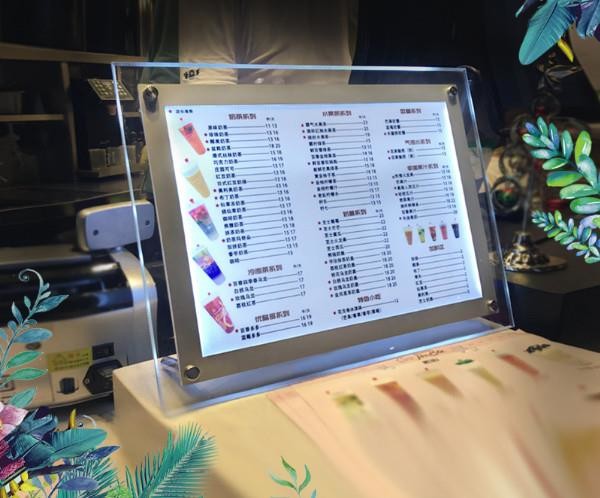 100cm привело Signage светлой коробки Frameless имущества Signage светлой коробки акриловый