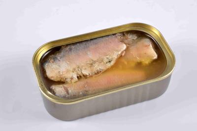 Armazenamento enlatado delicioso da temperatura ambiental dos peixes da sardinha 3 anos de vida útil