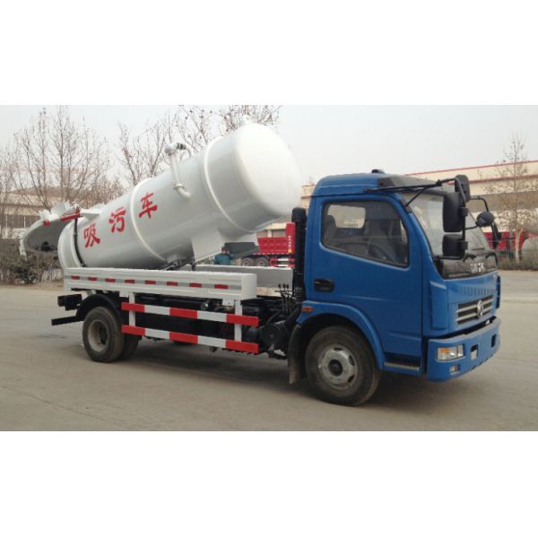 Dongfeng Foton 6X4 4X2 Sewage Suction Tanker Truck 420HP Housepower Hw19710 Gear Box