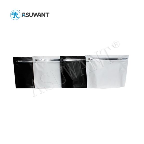 ASUWANT Aluminum Custom Printed China Heat Seal Mylar Bags Plastic Resealable Bags Child Proof Print For Herb