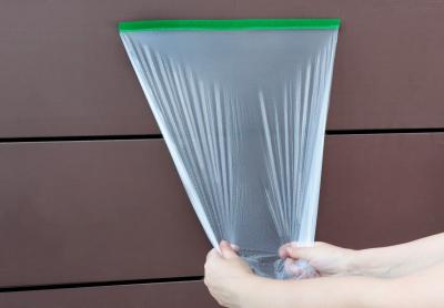 Customized 30cm 4 Flod Moisture Proof PE Pre Taped Masking Film For Packing Protection