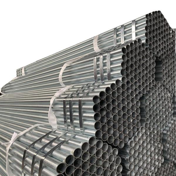 Hot Dipped Galvanized Round Steel Pipe AISI ASTM BS 0.5inch - 16inch OD