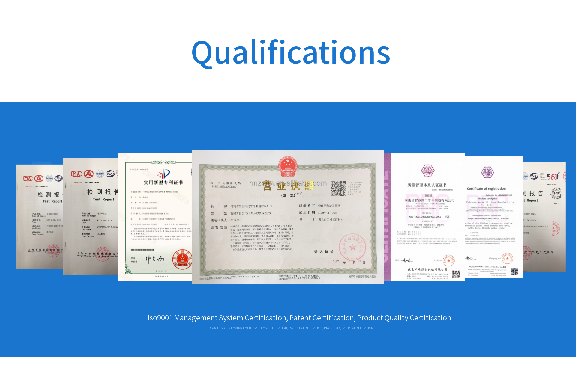 DN65-DN3200mm Joints de démontage en fer ductile Joints en acier inoxydable Expansion et démontage