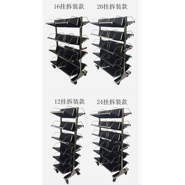 PCB Board Hanging Stainless Steel ESD PCB Storage Rack 12 Hanging ODM OEM