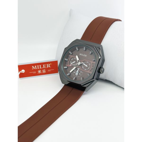 OEM / ODM Sporty Silicone Strap Waterproof Lady and Men Watch Couple Watch