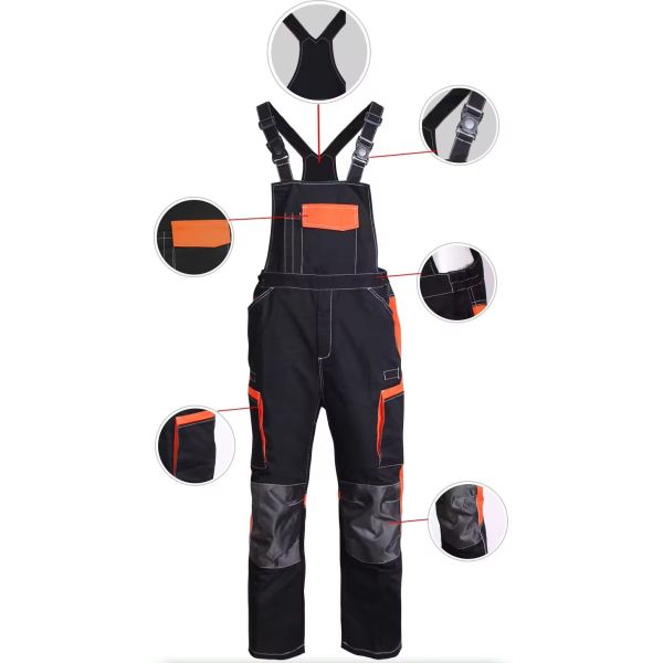 Фабричная продажа мужские подвески общежития рабочая одежда рабочая форма грузовой биб общежитие брюки