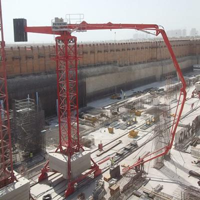 Type de tour Béton de placement de la tige de régulation de vitesse sans pas Positionnement précis de la tige
