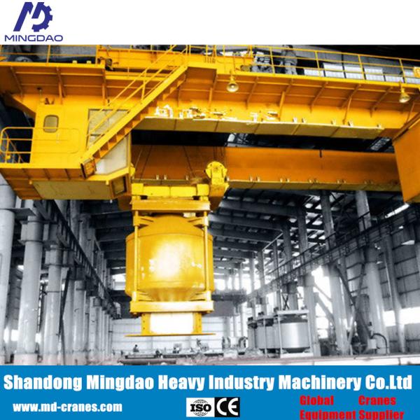 Best Quality MD Brand QDY Model 32ton 50 ton Double girder Metallurgy Bridge Crane with Lower Price