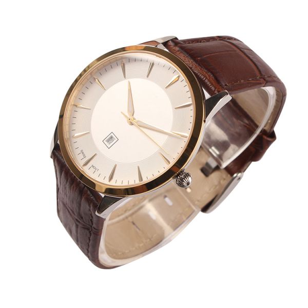 Unisex Black Waterproof Metal Watch