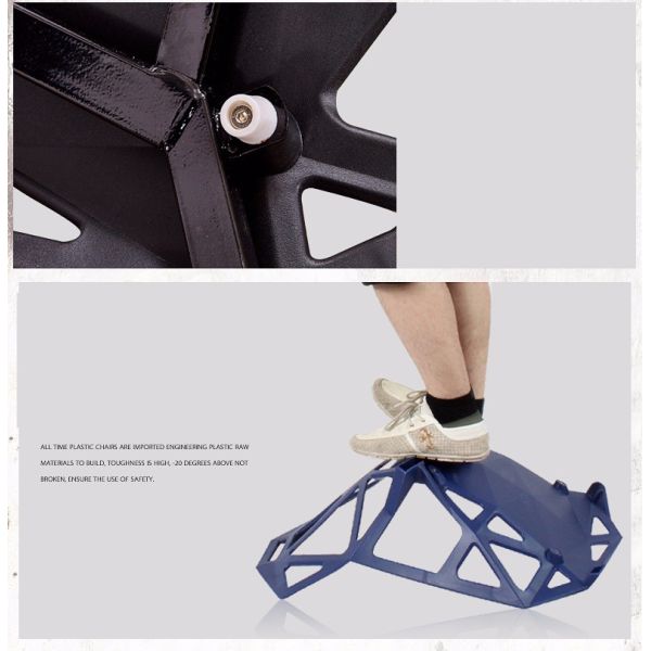 Hollow Modern Metal Dining Chairs , Black Metal Leg Dining Chair