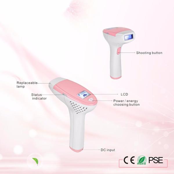 Mini 300g 300000 Flashes 3.9cm2 Skin Pearl IPL Handset