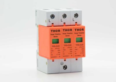 SPD 220 / 380V AC Type 2 Surge Protection Device Overvoltage Protection High Standard
