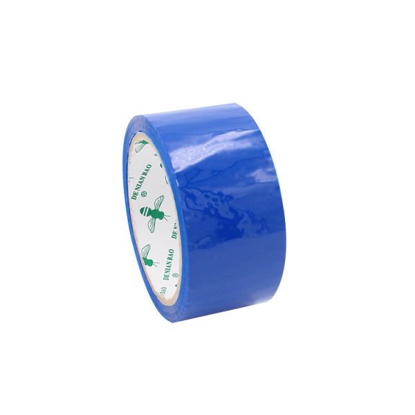 Военно-морская голубая красочная упаковочная лента Bopp