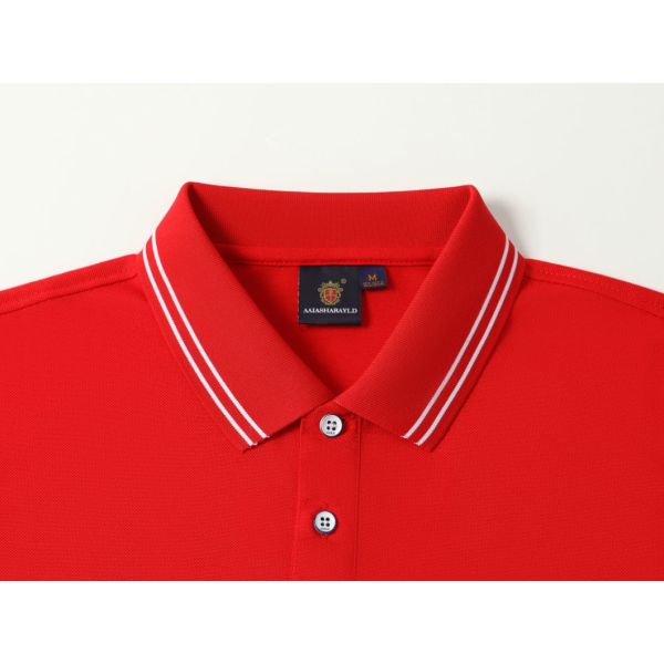 Golf Polo Shirt Tops Leisure Sportswear Spring Summer Clothes Golf Clothing Polos Shirt with Printed Logo