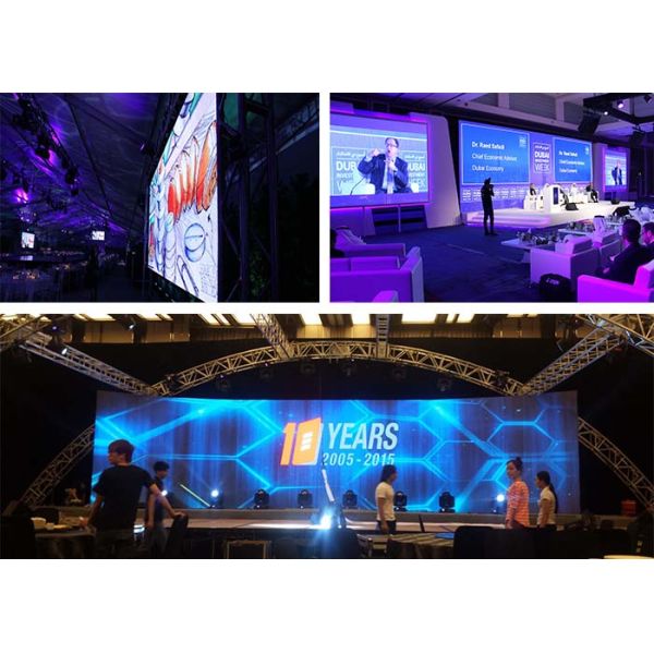Event Indoor Rental LED Display Fine Pitch P2.97mm High Resolution Video Wall