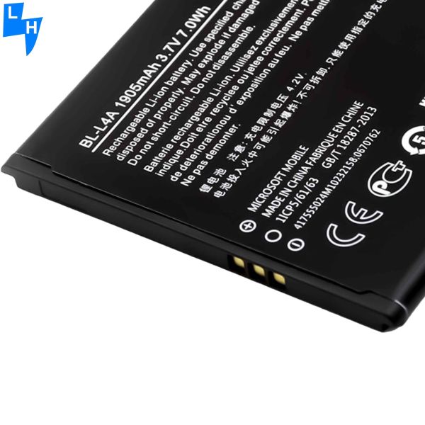 1905mAh BL-L4A батарея Для Microsoft Nokia Lumia 535 RM-1090 RM-1089 Двойной 830 RM-984